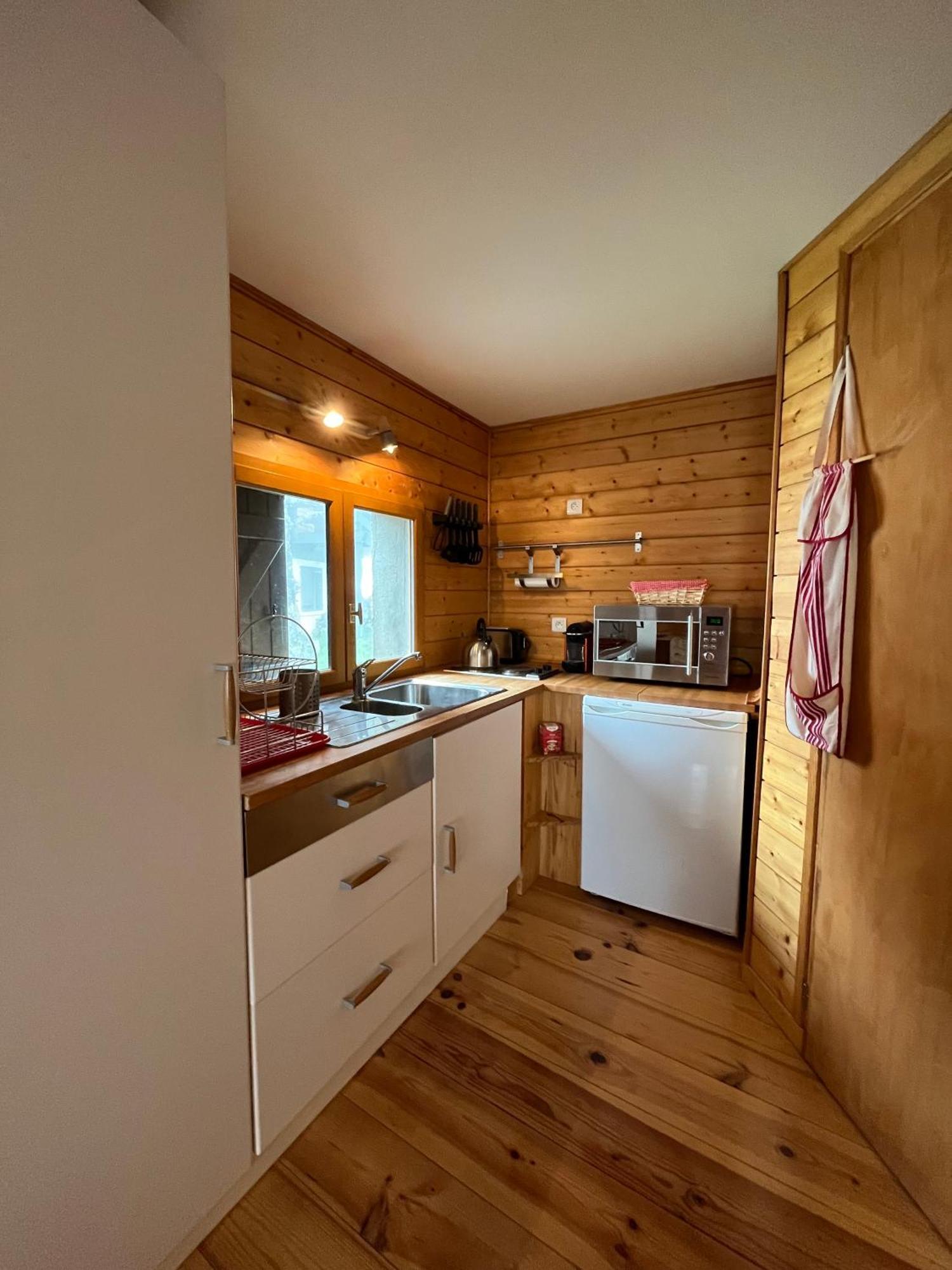 Chalet Des Myrtilles - Chalet Cosy Avec Vue Arette Exterior foto